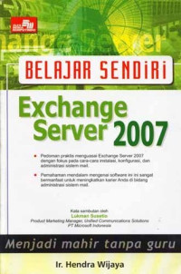 Image of Belajar Sendiri Exchange Server 2007